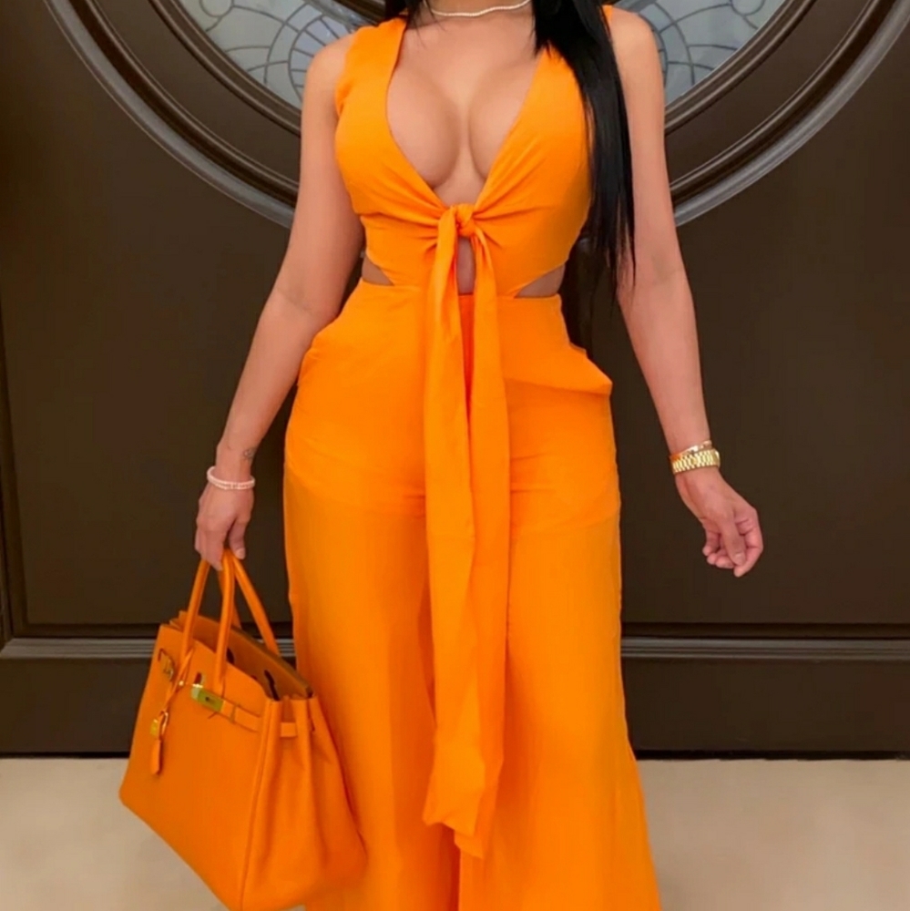 Orange jumpsuit